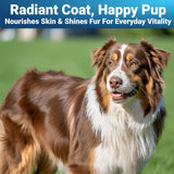 WuffWell Dog Skin and Coat 140 Masticables