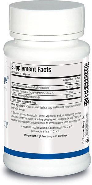 BIOTICS RESEARCH - Biotics Research Bio K Forte Caps 60 Capsulas - The Red Vitamin MX - Suplementos Alimenticios - {{ shop.shopifyCountryName }}