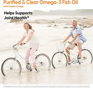 DOCTOR'S BEST - Doctor's Best Purified & Clear Omega 3 Fish Oil 120 Capsulas Blandas - The Red Vitamin MX - Suplementos Alimenticios - {{ shop.shopifyCountryName }}