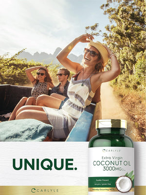 CARLYLE - Carlyle Coconut Oil Extra Virgin 3000Mg. 240 Capsulas Blandas - The Red Vitamin MX - Suplementos Alimenticios - {{ shop.shopifyCountryName }}