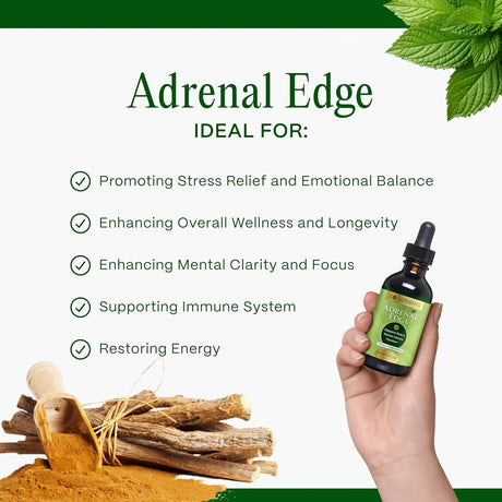 GO NUTRIENTS - Go Nutrients Adrenal Edge 2 Fl.Oz. - The Red Vitamin MX - Suplementos Alimenticios - {{ shop.shopifyCountryName }}