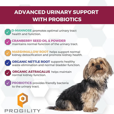 NOOTIE - Nootie Progility Mini Urinary Support Supplement for Dogs 60 Masticables - The Red Vitamin MX - Salud De Tracto Urinario Para Perros - {{ shop.shopifyCountryName }}