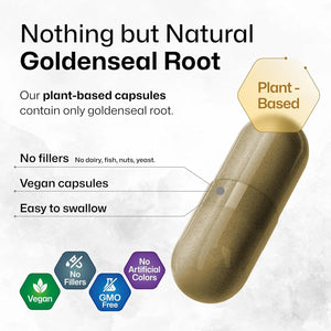 BIOKRAUTER - Bio Krauter Goldenseal Root 700Mg. 100 Capsulas - The Red Vitamin MX - Suplementos Alimenticios - {{ shop.shopifyCountryName }}