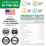 STRELLALAB - StrellaLab Advanced Dog Allergy Relief & Anti Itch Support Chews Bacon 120 Masticables - The Red Vitamin MX - Remedios Para La Picazón De Perros - {{ shop.shopifyCountryName }}