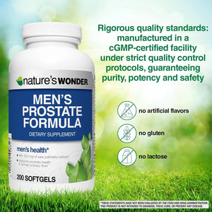 NATURE'S WONDER - Nature's Wonder Men's Prostate Formula 200 Capsulas Blandas - The Red Vitamin MX - Suplementos Alimenticios - {{ shop.shopifyCountryName }}