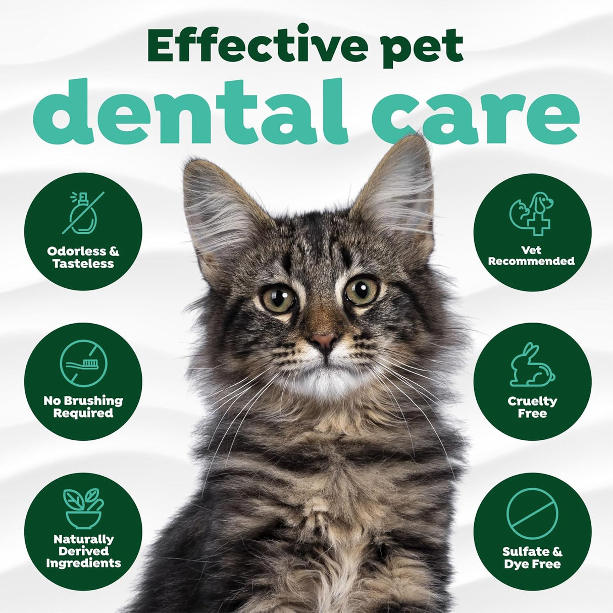 TropiClean Fresh Breath Drops for Cats Travel Size 65Ml.