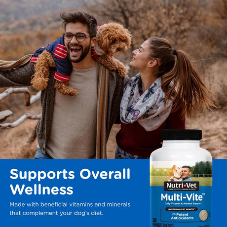 NUTRI-VET - Nutri-Vet Multi-Vite Chewables for Adult Dogs 120 Masticables - The Red Vitamin MX - Multivitamínicos Para Perros - {{ shop.shopifyCountryName }}