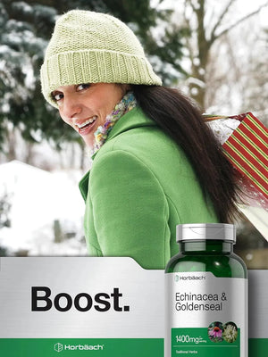 HORBAACH - Horbäach Echinacea Goldenseal 1400Mg. 300 Capsulas - The Red Vitamin MX - Suplementos Alimenticios - {{ shop.shopifyCountryName }}