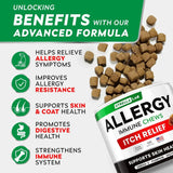 STRELLALAB - StrellaLab Dog Allergy Relief & Anti Itch Support Chews Bacon 120 Masticables - The Red Vitamin MX - Remedios Para La Picazón De Perros - {{ shop.shopifyCountryName }}