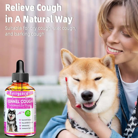 FUZZYCARE - Fuzzycare Dog Cough Treatment 60Ml. - The Red Vitamin MX - Medicamentos Sin Receta Para Perros - {{ shop.shopifyCountryName }}