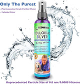 Vet Recommended Colloidal Silver for Dogs & Cats 4 Fl.Oz.