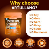 Artullano Pumpkin Powder for Dogs Digestive Support 227Gr.