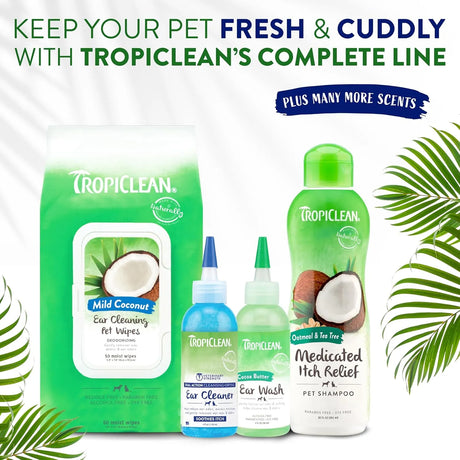 TROPICLEAN - TropiClean Dog Ear Cleaner 4 Fl.Oz. - The Red Vitamin MX - Cuidado Del Oído De Perros - {{ shop.shopifyCountryName }}