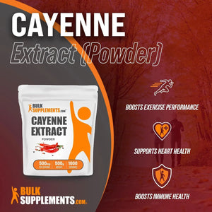 BULK SUPPLEMENTS - Bulk Supplements Cayenne Pepper Extract Powder 500Gr. - The Red Vitamin MX - Suplementos Alimenticios - {{ shop.shopifyCountryName }}