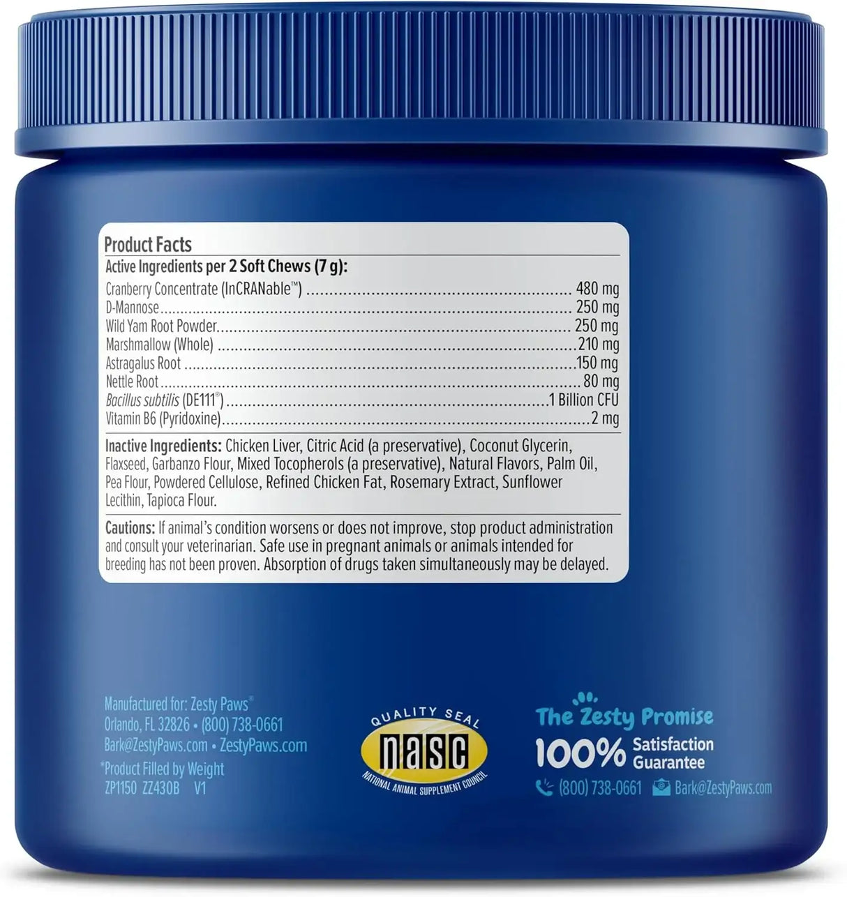 ZESTY PAWS - Zesty Paws Senior Cranberry Supplement for Dogs Chicken 90 Masticables - The Red Vitamin MX - Salud De Tracto Urinario Para Perros - {{ shop.shopifyCountryName }}