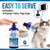 Planopaws Omega 3 Fish Oil for Cats 12 Fl.Oz.