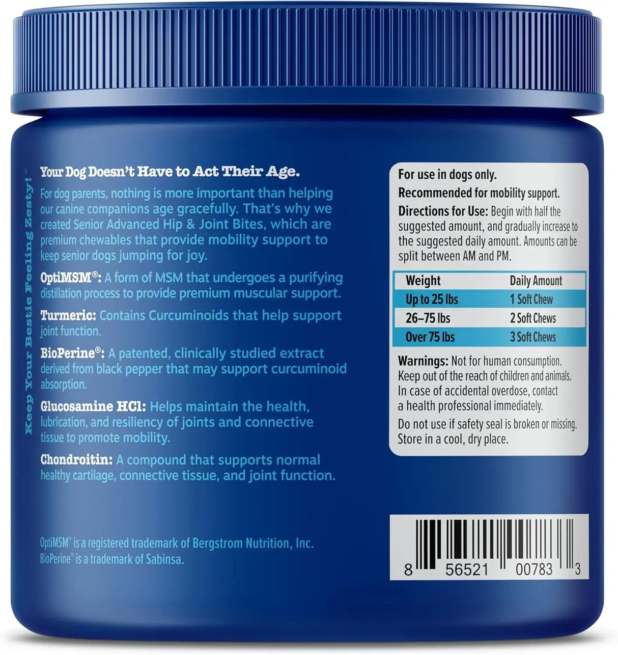 ZESTY PAWS - Zesty Paws Mobility Bites Joint Supplement for Dogs Chicken Flavor 90 Masticables - The Red Vitamin MX - Cuidado De Cadera Y Articulaciones Para Perros - {{ shop.shopifyCountryName }}