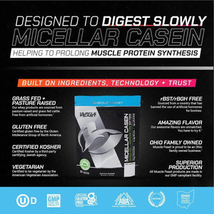 MUSCLE FEAST - Muscle Feast Micellar Casein Protein Unflavored 907Gr. - The Red Vitamin MX - Suplementos Alimenticios - {{ shop.shopifyCountryName }}