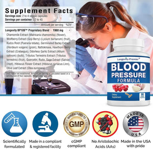 LONGEVITY PREMIER - Longevity Blood Pressure Formula 90 Capsulas 2 Pack - The Red Vitamin MX - Suplementos Alimenticios - {{ shop.shopifyCountryName }}