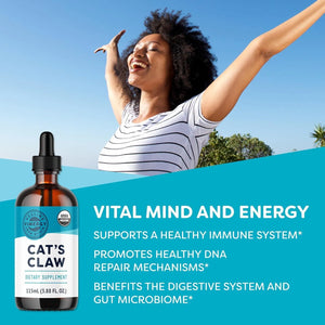 VIMERGY - Vimergy USDA Organic Cat’s Claw Extract 115Ml. - The Red Vitamin MX - Suplementos Alimenticios - {{ shop.shopifyCountryName }}