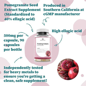 NATURE RESTORE - Nature Restore Pomegranate Seed Extract 90 Capsulas - The Red Vitamin MX - Suplementos Alimenticios - {{ shop.shopifyCountryName }}