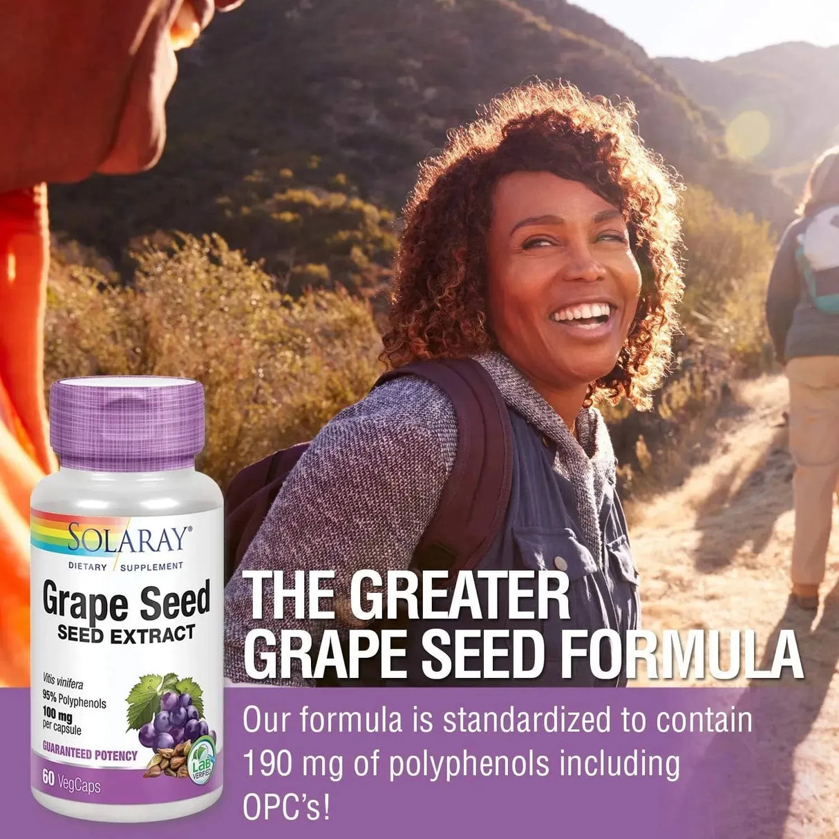 SOLARAY - Solaray Grape Seed Extract 100Mg. Plus Bioflavonoid Complex 60 Capsulas - The Red Vitamin MX - Suplementos Alimenticios - {{ shop.shopifyCountryName }}