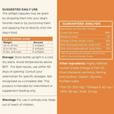 CHEW + HEAL - Chew + Heal Labs Wild Caught Omega 3 Fish Oil for Puppy & Small Breed 180 Capsulas Blandas - The Red Vitamin MX - Aceite De Pescado Para Perros - {{ shop.shopifyCountryName }}