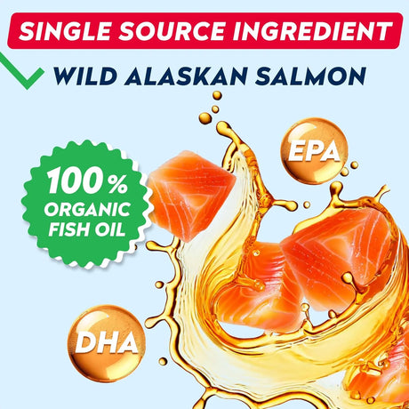 STRELLALAB - StrellaLab Wild Alaskan Salmon Oil for Dogs 8 Fl.Oz. - The Red Vitamin MX - Aceite De Pescado Para Perros - {{ shop.shopifyCountryName }}