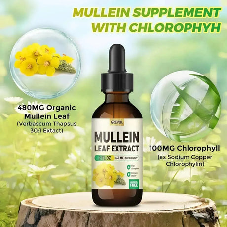 GREVOL - Grevol Mullein Drops for Lungs 2 Fl.Oz. - The Red Vitamin MX - Suplementos Alimenticios - {{ shop.shopifyCountryName }}