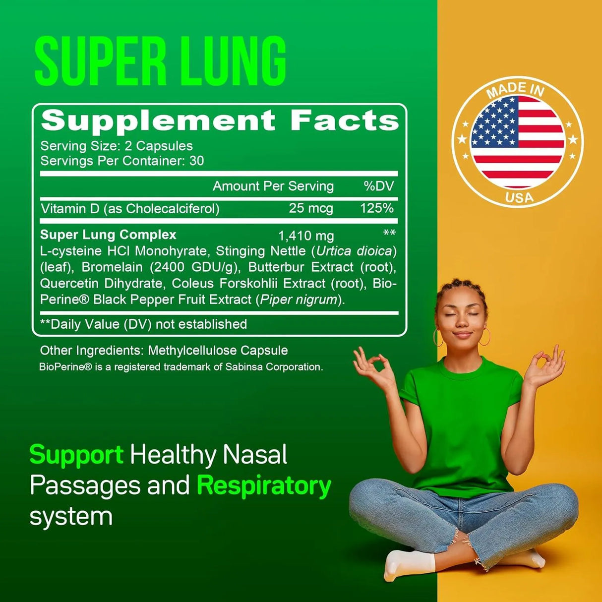 YOU'RE NATURAL - YOU'RE NATURAL Lung Support 60 Capsulas - The Red Vitamin MX - Suplementos Alimenticios - {{ shop.shopifyCountryName }}