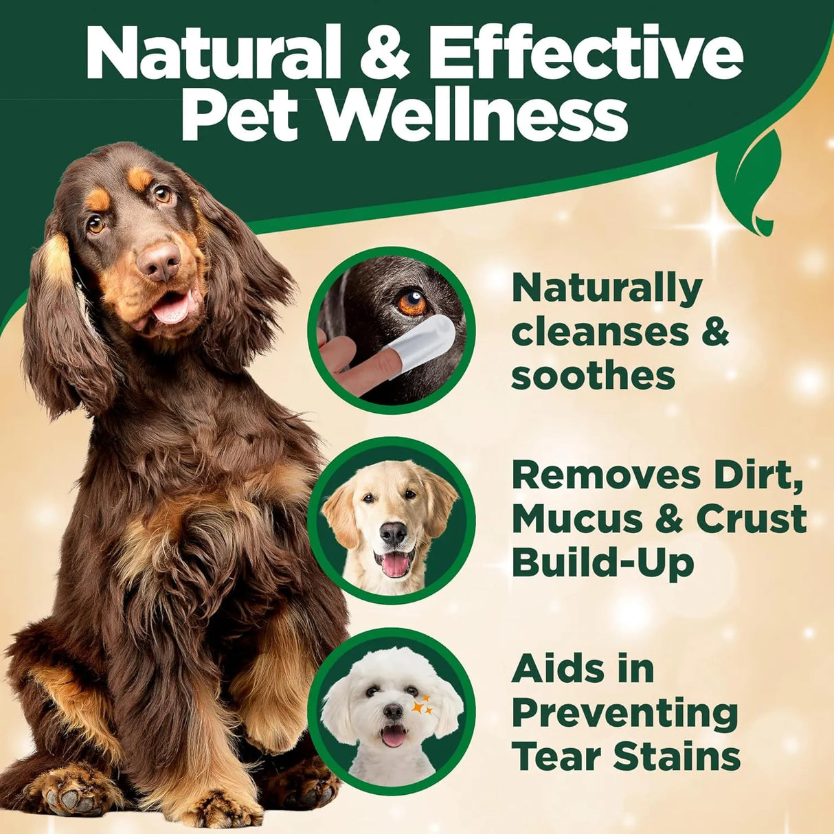 VET'S BEST - Vet's Best Eye Cleansing Wipes 50 Toallitas - The Red Vitamin MX - Cuidado De Los Ojos De Los Perros - {{ shop.shopifyCountryName }}