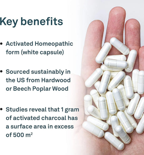 ORGANIKA - ORGANIKA Activated Charcoal 90 Capsulas - The Red Vitamin MX - Suplementos Alimenticios - {{ shop.shopifyCountryName }}