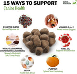 DELEY NATURALS - Deley Naturals Dog Multivitamins Chewable 120 Masticables - The Red Vitamin MX - Multivitamínicos Para Perros - {{ shop.shopifyCountryName }}