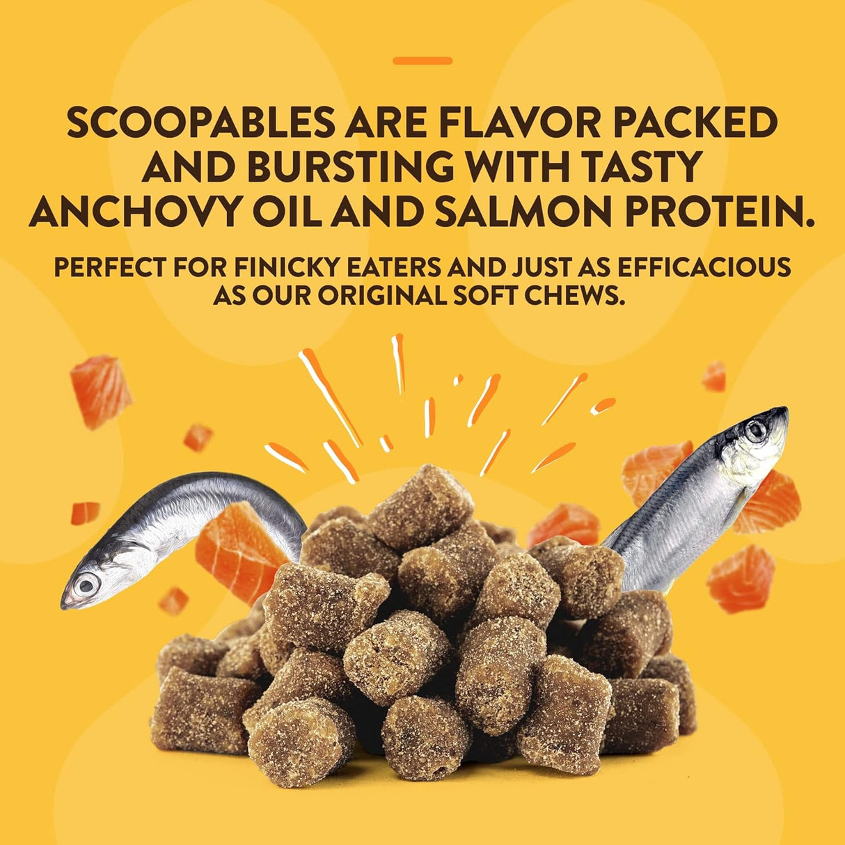 NaturVet Scoopables Omega-Gold Anchovy Oil & Salmon Supplement For Dogs and Cats 315Gr.