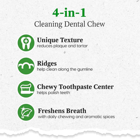 ARK NATURALS - Ark Naturals Brushless Toothpaste Dog Dental Chews for Mini Breeds 113Gr. - The Red Vitamin MX - Cuidado Dental Para Perros - {{ shop.shopifyCountryName }}