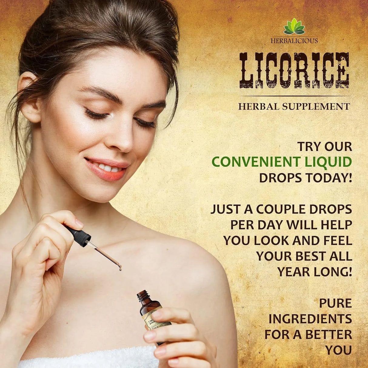 HERBALICIOUS - HERBALICIOUS Licorice Root Extract 4 Fl.Oz. - The Red Vitamin MX - Suplementos Alimenticios - {{ shop.shopifyCountryName }}