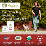 WHOLISTIC PET ORGANICS - Wholistic Pet Organics Run Free Dog Joint Supplement 113Gr. - The Red Vitamin MX - Cuidado De Cadera Y Articulaciones Para Perros - {{ shop.shopifyCountryName }}