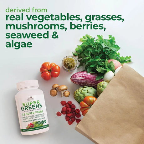 COUNTRY FARMS - COUNTRY FARMS Super Greens 60 Capsulas - The Red Vitamin MX - Suplementos Alimenticios - {{ shop.shopifyCountryName }}