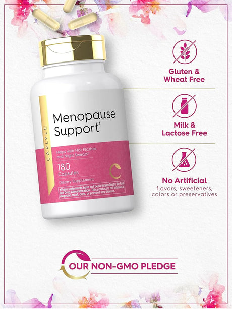 CARLYLE - Carlyle Menopause Supplement for Women 180 Capsulas - The Red Vitamin MX - Suplementos Alimenticios - {{ shop.shopifyCountryName }}