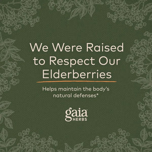 GAIA HERBS - Gaia Herbs Black Elderberry 120 Capsulas - The Red Vitamin MX - Suplementos Alimenticios - {{ shop.shopifyCountryName }}
