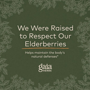 GAIA HERBS - Gaia Herbs Black Elderberry 40 Gomitas - The Red Vitamin MX - Suplementos Alimenticios - {{ shop.shopifyCountryName }}