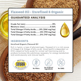 Wholistic Pet Organics Flaxseed Oil for Dogs 16 Fl.Oz.