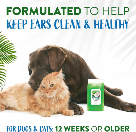 TROPICLEAN - TropiClean Dog Ear Wipes 50 Toallitas - The Red Vitamin MX - Cuidado Del Oído De Perros - {{ shop.shopifyCountryName }}