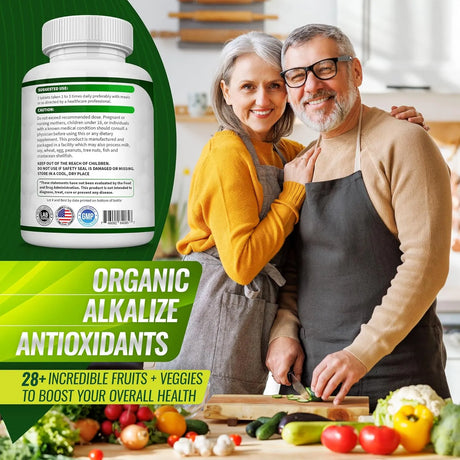 TOPLUX - Toplux Organic Super Greens 60 Tabletas - The Red Vitamin MX - Suplementos Alimenticios - {{ shop.shopifyCountryName }}