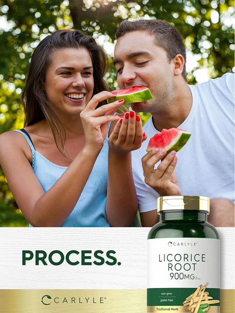 CARLYLE - Carlyle Licorice Root 900Mg. 300 Capsulas - The Red Vitamin MX - Suplementos Alimenticios - {{ shop.shopifyCountryName }}