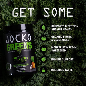 JOCKO FUEL - Jocko Fuel Daily Greens Powder 30 Servicios Coconut/Pineapple 300Gr. - The Red Vitamin MX - Suplementos Alimenticios - {{ shop.shopifyCountryName }}