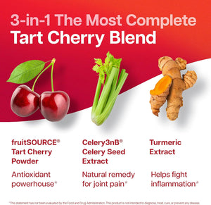 Nutriana 3 in 1 Tart Cherry Extract 60 Capsulas