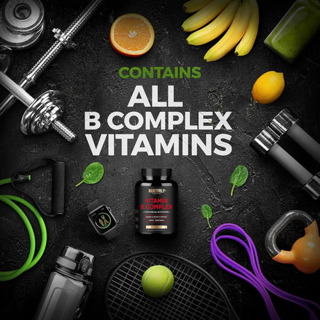 NURTURLY - Nurturly Vitamin B Complex 90 Tabletas 2 Pack - The Red Vitamin MX - Suplementos Alimenticios - {{ shop.shopifyCountryName }}