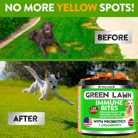 FURALAND - FURALAND Grass Burn Spot Chews for Dogs 120 Masticables - The Red Vitamin MX - Salud De Tracto Urinario Para Perros - {{ shop.shopifyCountryName }}