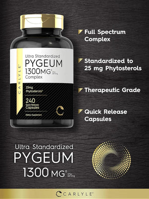 CARLYLE - Carlyle Pygeum 1300Mg. 240 Capsulas - The Red Vitamin MX - Suplementos Alimenticios - {{ shop.shopifyCountryName }}